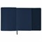 Ежедневник с магнитным клапаном недатированный, под кожу, А5, темно-синий, BRAUBERG "Magnetic X", 113279 - фото 11195684