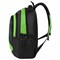 Рюкзак BRAUBERG HIGH SCHOOL универсальный, 3 отделения, "Лайм", черный/салатовый, 46х31х18 см, 225524 - фото 11208427