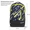 Рюкзак STAFF STRIKE универсальный, 3 кармана, черно-салатовый, 45х27х12 см, 270783 - фото 11212195