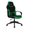 Кресло компьютерное BRABIX "Alpha GM-018", ткань/экокожа, черное/зеленое, 532639, GM-018_532639 - фото 11220075