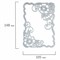 Нож "Цветочная рамка" для Машинки для вырубки и тиснения ОС-5, 105х148 мм, ОСТРОВ СОКРОВИЩ, 663819, 861-132-015 - фото 11226156