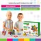 Магнитный конструктор BIG MAGNETIC BLOCKS-34, 34 детали, с колесной базой, BRAUBERG KIDS, 663845 - фото 11226316