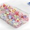 Набор для создания бижутерии и украшений BEADS SET, 200 элементов, 10 видов, пастель, BRAUBERG KIDS, 664693 - фото 11226731