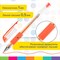 Ручки гелевые с грипом НАБОР 50 ЦВЕТОВ, линия письма 0,5 мм, BRAUBERG KIDS, 143822 - фото 11245585