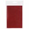 Обложка для паспорта натуральная кожа ящерица, без тиснения, красная, BRAUBERG, 238190 - фото 11269839