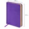 Ежедневник недатированный МАЛЫЙ ФОРМАТ 100x150 мм, А6, BRAUBERG "Iguana", под кожу,160 л., сиреневый, 114470 - фото 11296421