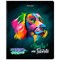 Тетрадь А5, 48 л., BRAUBERG, скоба, клетка, матовая ламинация, выборочный лак, "Animals Pop-Art" (микс в спайке), 404374 - фото 11381657