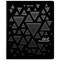 Тетрадь А5, 48 л., BRAUBERG, скоба, клетка, матовая ламинация, выборочный лак, "Black" (микс в спайке), 404375 - фото 11381664