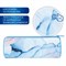 Пенал-тубус BRAUBERG, с эффектом Soft Touch, мягкий, "Blue marble", 22х8 см, 271570 - фото 11382544