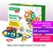 Магнитный конструктор BIG MAGNETIC BLOCKS-64, 64 детали, с колесной базой, BRAUBERG KIDS, 663847 - фото 11383833