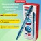 Ручка шариковая автоматическая РОССИЯ "РЕФЛЕКТОР", СИНЯЯ, узел 0,7 мм, линия письма 0,35 мм, BRAUBERG, 143969 - фото 11392222