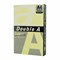Бумага цветная DOUBLE A, А4, 80 г/м2, 500 л., пастель, светло-желтая - фото 11744661