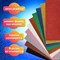 Пористая резина/фоамиран А4, 2 мм, НАБОР, 10 листов, 10 цветов, яркие цвета, блестки, ОСТРОВ СОКРОВИЩ, 665100 - фото 11745602