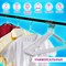 Вешалки-плечики для одежды, размер 48-50, металл, антискользящие, КОМПЛЕКТ 10 шт., белые, BRABIX PREMIUM, 608469 - фото 11812234