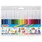 Фломастеры ПИФАГОР "ВЕСЕЛЫЕ ПИТОМЦЫ", 24 цвета, невентилируемый колпачок, 152454 - фото 11819859