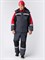 Костюм зимний Фаворит-Мега IMP (тк.Смесовая,240) п/к, серый/черный/красный - фото 12040191