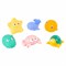 Игрушки для ванной, 17 штук, БОЛЬШОЙ НАБОР, с сетью для хранения, BRAUBERG KIDS, 665187 - фото 12108165