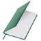 Ежедневник недатированный А5 (138х213 мм) BRAUBERG "Select", балакрон, 160 л., зеленый, 123431 - фото 12471525