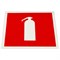Знак пожарной безопасности "Огнетушитель", КОМПЛЕКТ 10 шт., 200х200 мм, пленка самоклеящаяся, F04 - фото 12481538