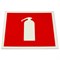 Знак пожарной безопасности "Огнетушитель", 200х200х2 мм, фотолюминесцентный, пластик, F04 - фото 12481541