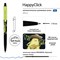 Ручка шариковая автоматическая BRUNO VISCONTI "HappyClick", СИНЯЯ, "Авокадо Rock star", линия письма 0,38 мм, 20-0241/62 - фото 12526684