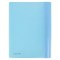 Скоросшиватель пластиковый BRAUBERG "Pastel" А4, 130/180 мкм, аквамарин, 270455 - фото 12534378