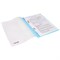 Скоросшиватель пластиковый BRAUBERG "Pastel" А4, 130/180 мкм, аквамарин, 270455 - фото 12534383