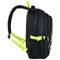 Рюкзак BRAUBERG HIGH SCHOOL универсальный, 3 отделения, "Акцент", черный/салатовый, 46х31х18 см, 270761 - фото 12534578