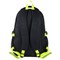Рюкзак BRAUBERG HIGH SCHOOL универсальный, 3 отделения, "Акцент", черный/салатовый, 46х31х18 см, 270761 - фото 12534579