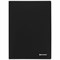 Папка 40 вкладышей BRAUBERG "Office", черная, 0,6 мм, 271327 - фото 12535416