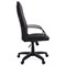 Кресло офисное СН 279, высокая спинка, с подлокотниками, черное, 1138105 - фото 12546197