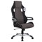 Кресло компьютерное BRABIX "Techno GM-002", ткань, черное/серое, вставки белые, 531815 - фото 12546579