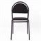 Стул для посетителей РС00М, черный каркас, ткань черная - фото 12546913