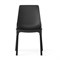 Стул для столовых, кафе, дома SHT-S75, черный металлический каркас, пластик черный - фото 12552722