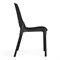 Стул для столовых, кафе, дома SHT-S75, черный металлический каркас, пластик черный - фото 12552723