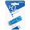 Флеш-диск 32 GB SMARTBUY Twist USB 2.0, синий, SB032GB2TWB - фото 12566372