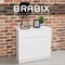 Комод BRABIX "Scandi CM-001", 750х330х730 мм, 4 ящика, ЛДСП, белый, 641900, ЦБ013659 -1 - фото 12677223