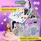 Картонный игровой развивающий Домик-раскраска "Для маленькой принцессы" высота 130 см, BRAUBERG KIDS, 880363 - фото 12679286