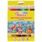 Карандаши цветные ЮНЛАНДИЯ "ДОМИКИ", 36 цветов, шестигранные, грифель 3 мм, 181839 - фото 13104583