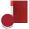 Папка на 2 кольцах BRAUBERG "Стандарт", 25 мм, красная, до 170 листов, 0,8 мм, 221614 - фото 13106261