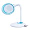 Настольная лампа / светильник SONNEN OU-608, на подставке, светодиодная, 5 Вт, белый/синий, 236669 - фото 13108882