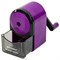 Точилка механическая BRAUBERG ULTRA для чернографитных и цветных карандашей, крепление к столу, цвет корпуса сиреневый с черным, 271341 - фото 13112376
