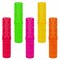 Пенал-тубус ПИФАГОР пластиковый, тонированный, ассорти, 5 цветов, 19,5х4,5 см, 271583 - фото 13113229