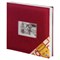 Фотоальбом BRAUBERG на 500 фото 10х15 см, ткань, бордовый, 391187 - фото 13117950