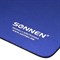 Коврик для мыши SONNEN "BLUE", резина + ткань, 220х180х3 мм, 513308 - фото 13124566