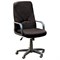 Кресло офисное "Менеджер", ткань, монолитный каркас, черное С-11, В-14 - фото 13125026