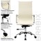Кресло офисное BRABIX "Energy EX-509", экокожа, хром, бежевое, 531166 - фото 13125408