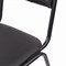 Стул для посетителей РС00М, черный каркас, кожзам черный - фото 13126005