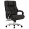 Кресло офисное BRABIX PREMIUM "Bomer HD-007", НАГРУЗКА до 250 кг, рециклированная кожа, хром, черное, 531939 - фото 13126199