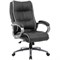 Кресло офисное BRABIX PREMIUM "Strong HD-009", НАГРУЗКА до 200 кг, экокожа черная, ткань серая, 531945 - фото 13126256